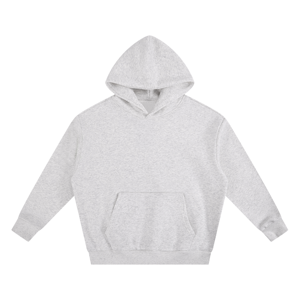 front of oat gray Originals Power Hoodie