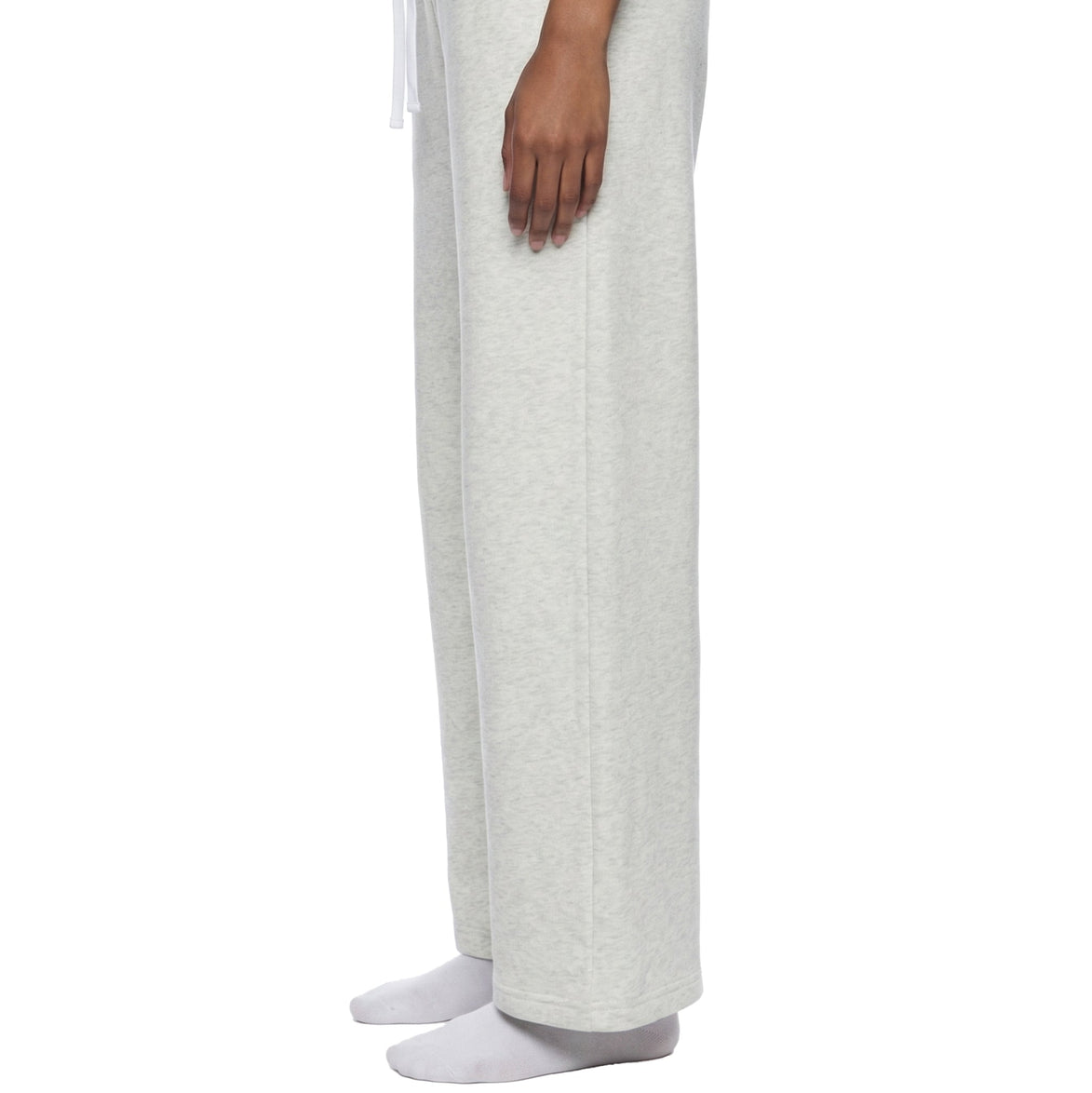 Oversized Heavyweight Sweatpants Side Mockup