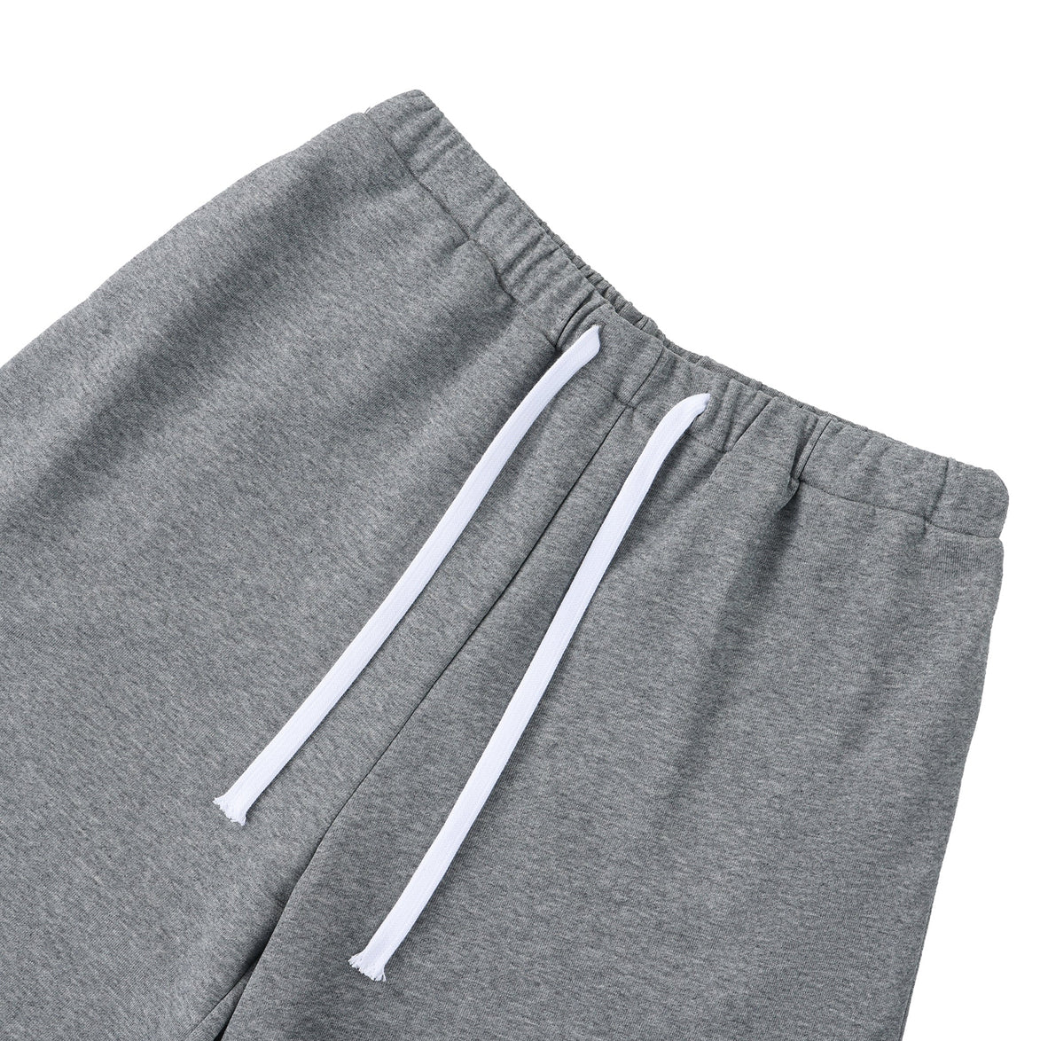 Premium Oversized Gray Sweatpants Close-Up