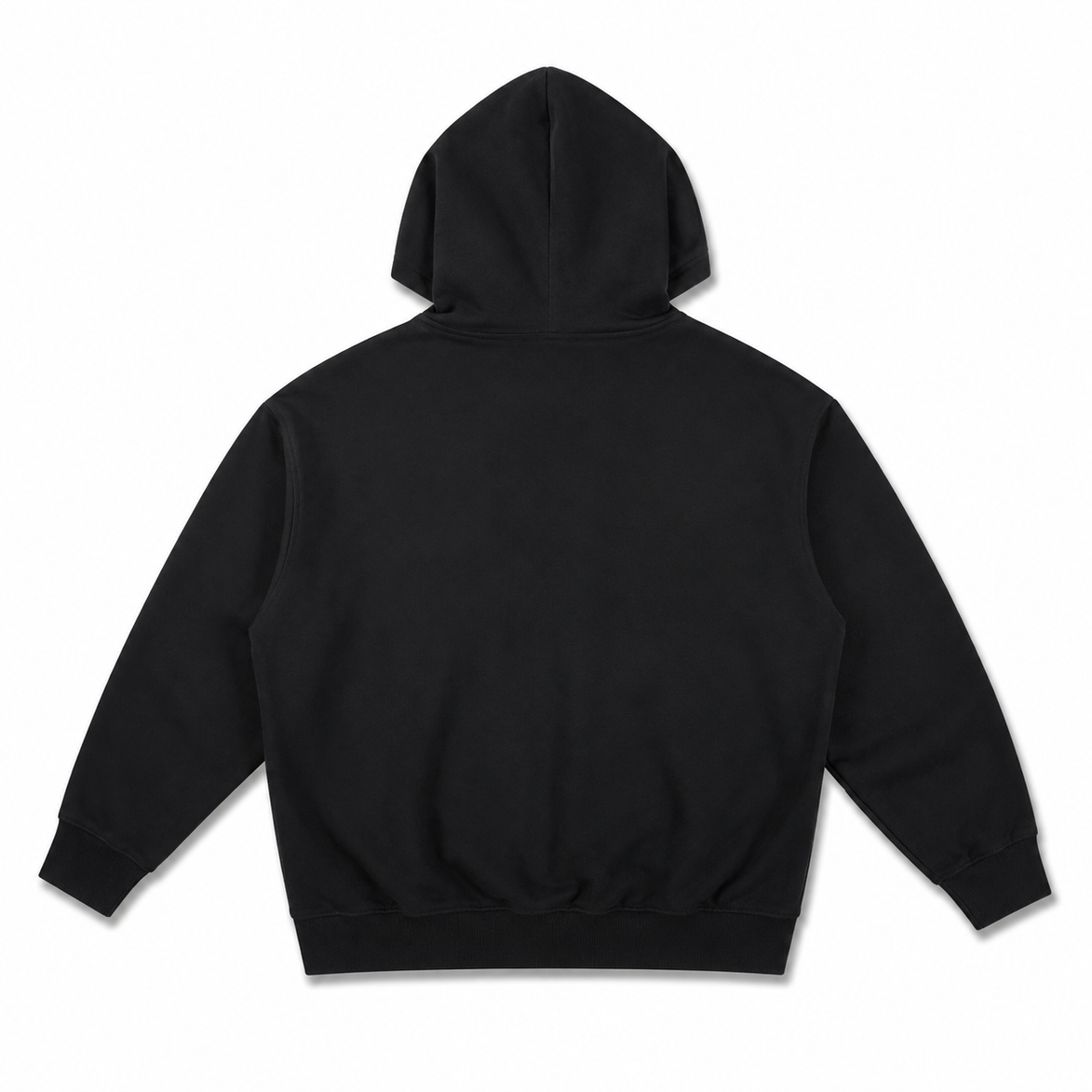 Standard Relentless Hoodie Black Back