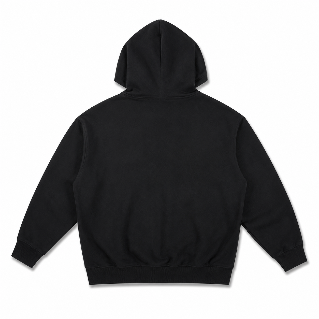 Standard Relentless Hoodie Black Back