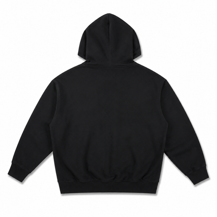 Standard Relentless Hoodie Black Back