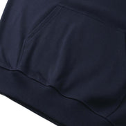 Navy blue Standard Relentless Hoodie's front pocket