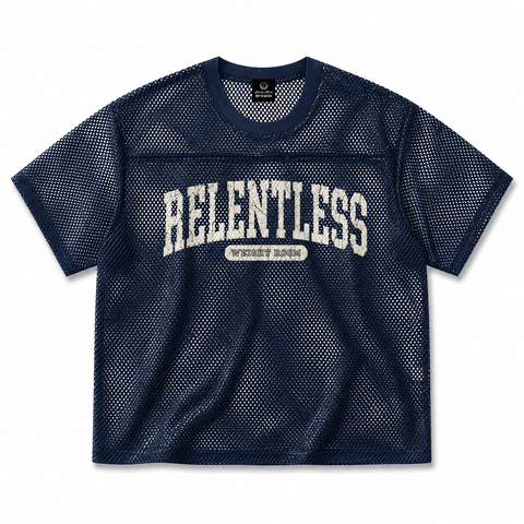 Varsity Mesh Jersey navy variant front two