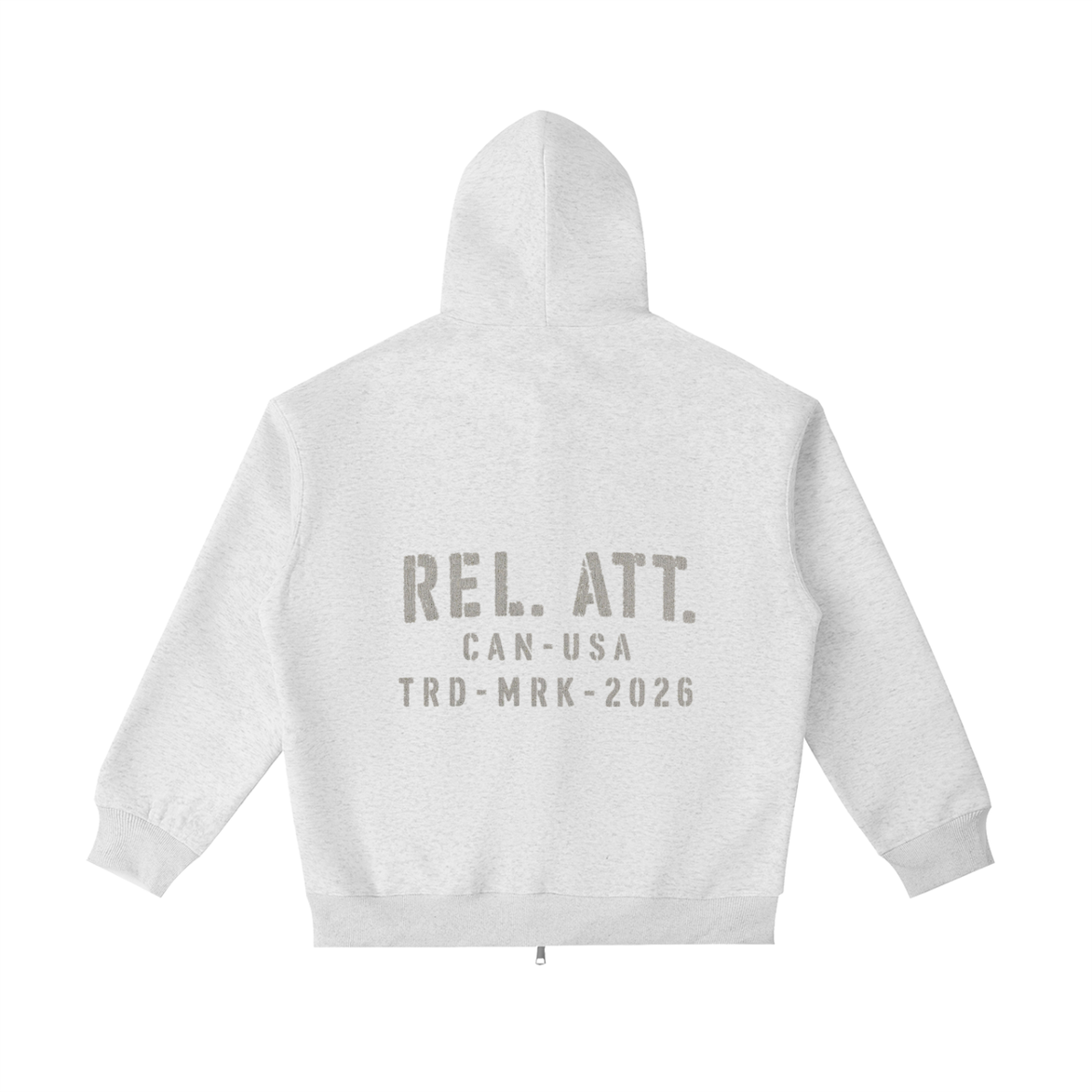 Zip Up Trademark Hoodie