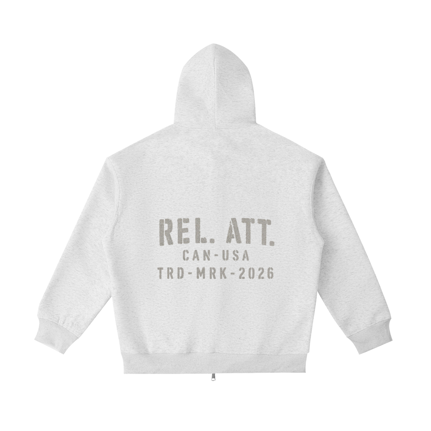 Zip Up Trademark Hoodie