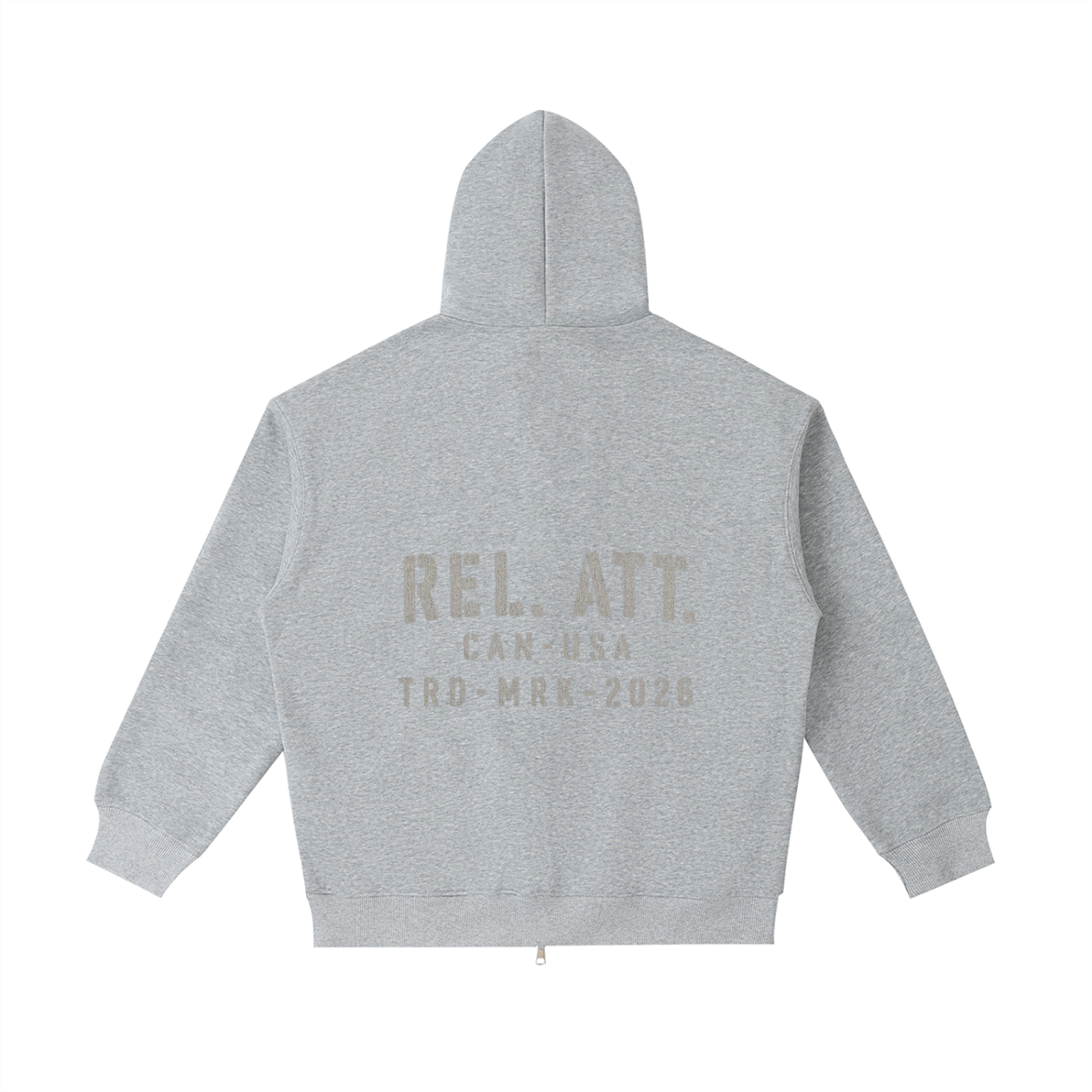 Zip Up Trademark Hoodie