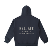 Zip Up Trademark Hoodie