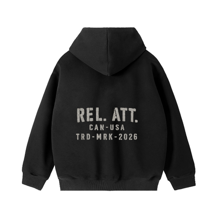Zip Up Trademark Hoodie