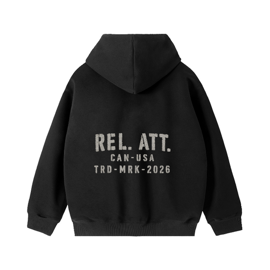 Zip Up Trademark Hoodie