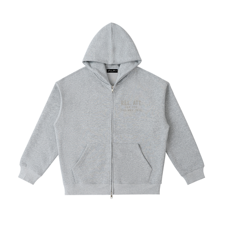 Zip Up Trademark Hoodie