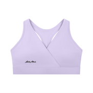 Crossover V-Neck Sports Bra