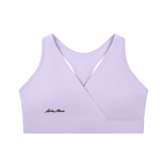 Crossover V-Neck Sports Bra