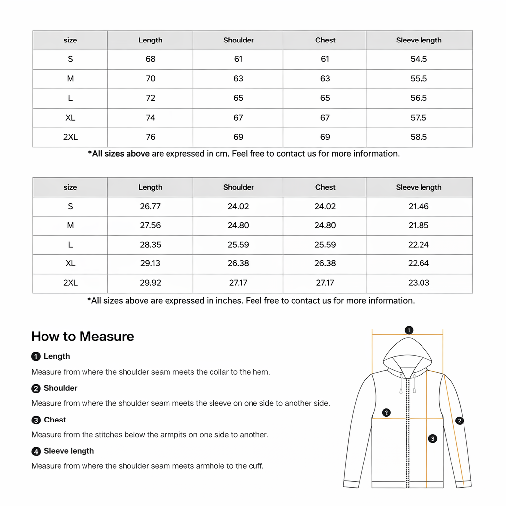 Zip Up Trademark Hoodie