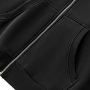 Fleeced Full-Zip Hoodie - D&C