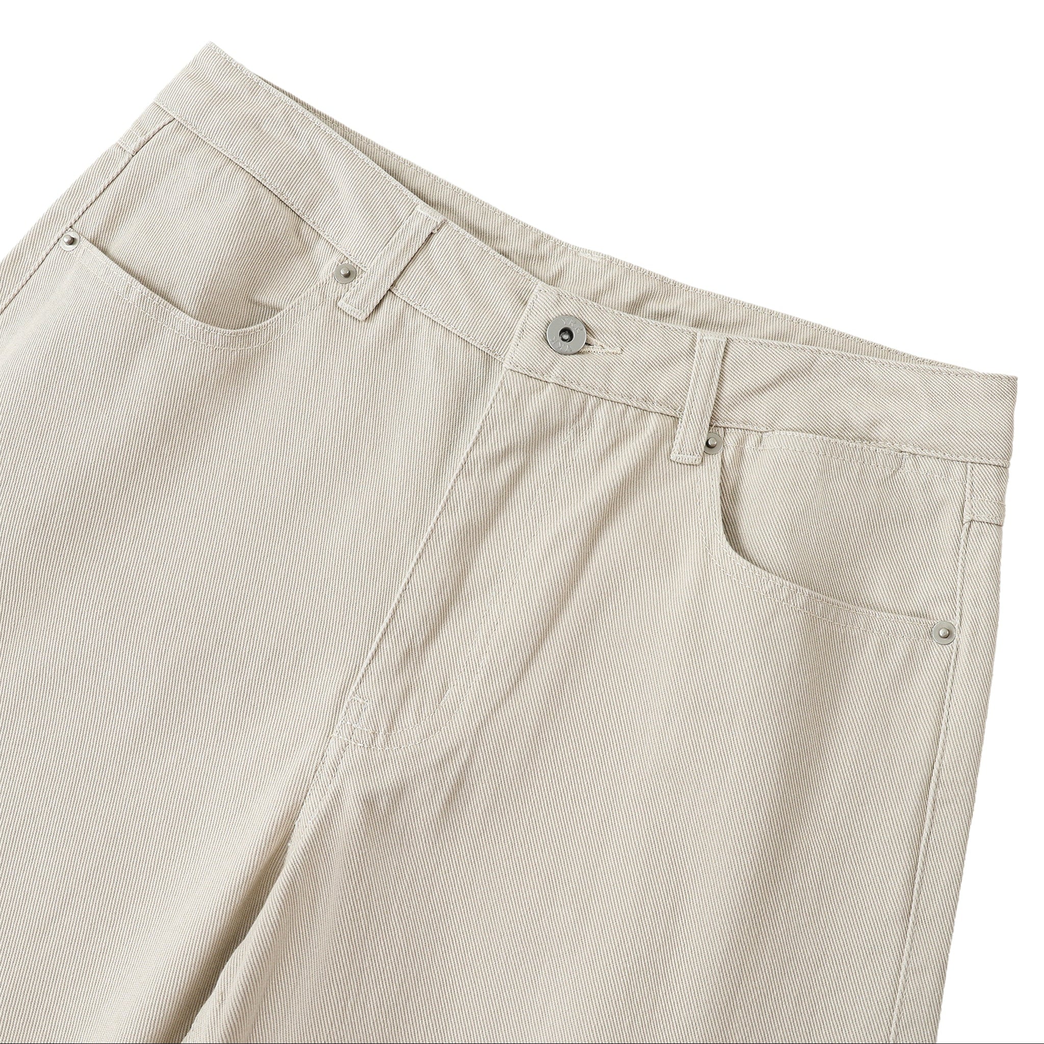 Cotton Straight-Leg Pants